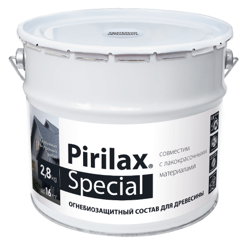 Биопирен® «PIRILAX®»-Special. Невидимая огнезащита