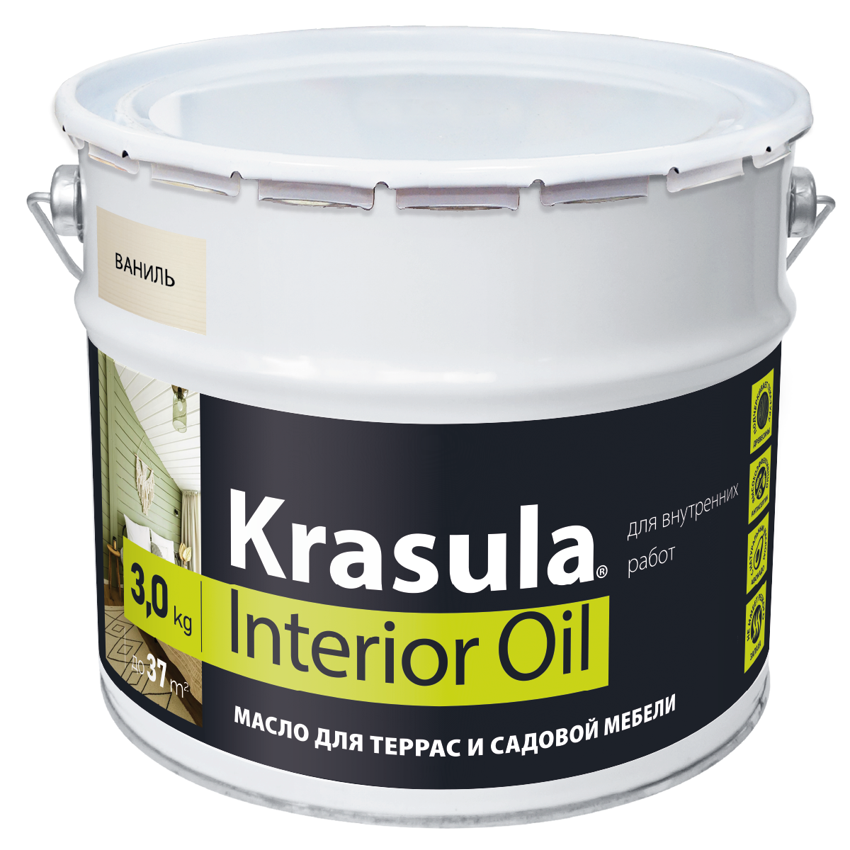 «Krasula®»-Interior Oil - 3 кг
